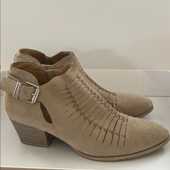 Franco Sarto suede ankle boots - Picture 3 of 10